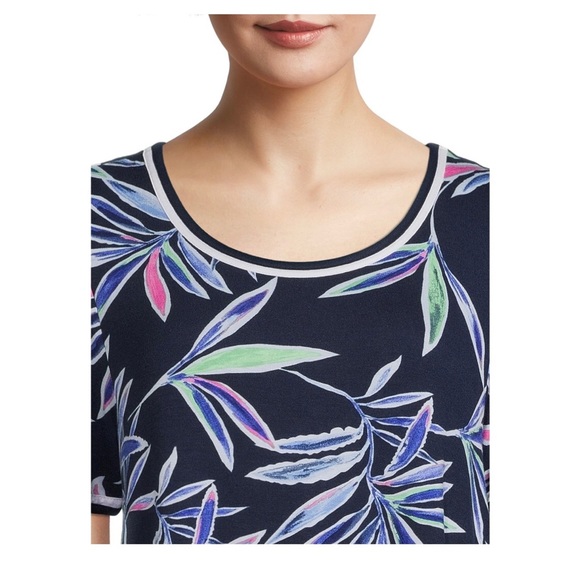 SECRET TREASURES Womens Sleep Shirt Size Medium 8-10 Rayon Spandex New - Picture 3 of 7